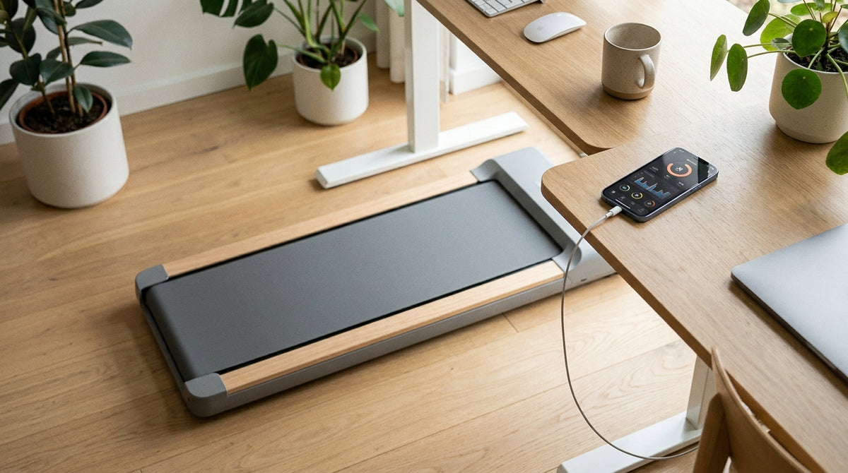 Jak połączyć bieżnię z aplikacją KS Fit? — walking pad / bieżnia pod biurko