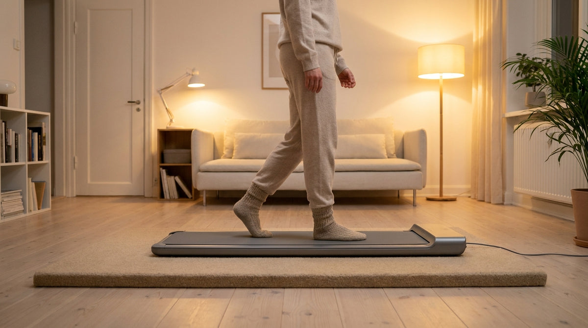 Bieżnia pod biurko w bloku — czy przeszkadza sąsiadom? — walking pad / bieżnia pod biurko
