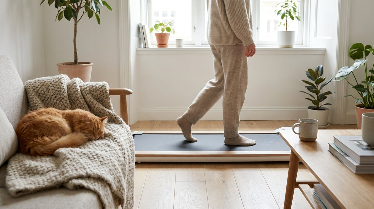 Czy bieżnia pod biurko jest cicha? — walking pad / bieżnia pod biurko