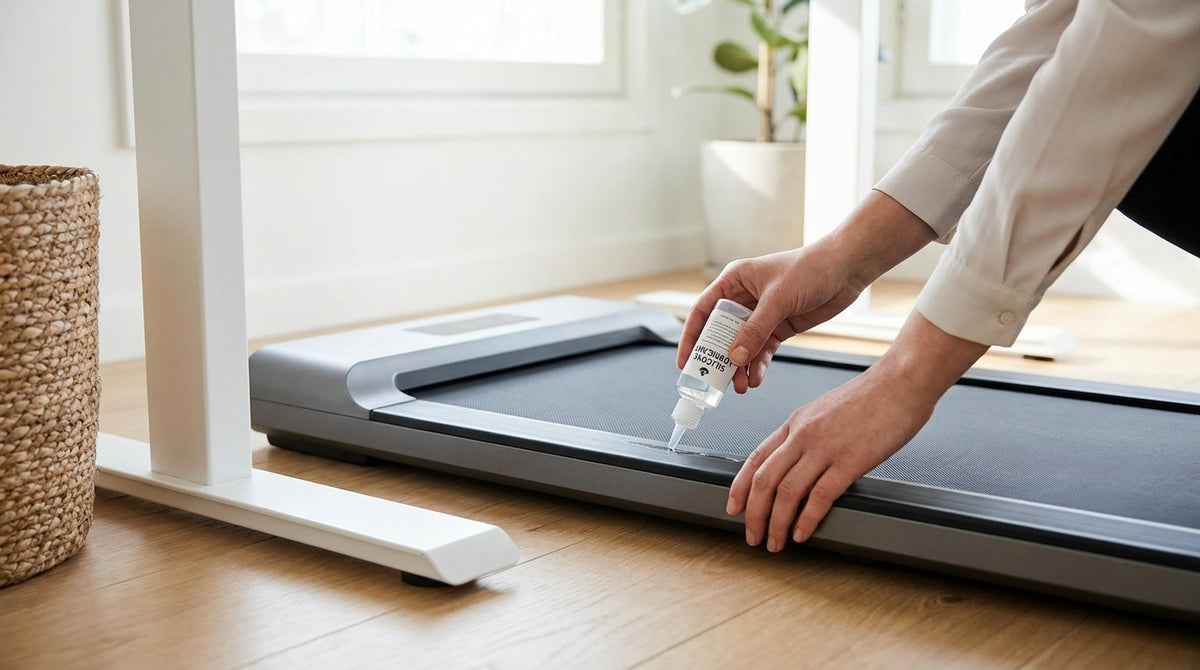 Jak konserwować i smarować bieżnię? — walking pad / bieżnia pod biurko